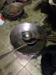 woks and ladles